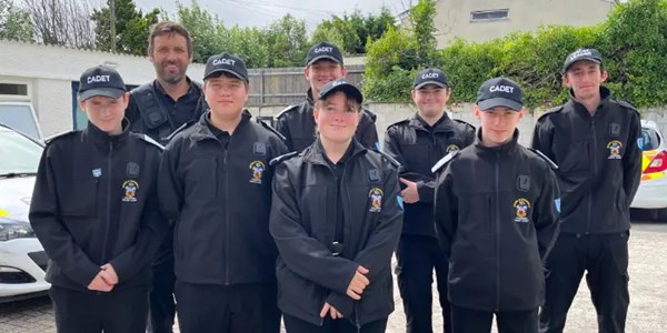 Penzance Cadets pose for a photograph