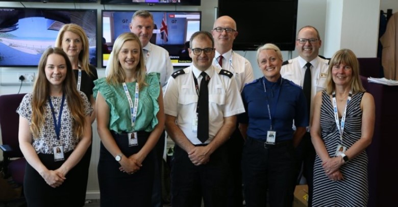 A group portrait of some employees