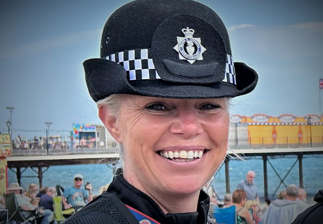 Portrait of an officer