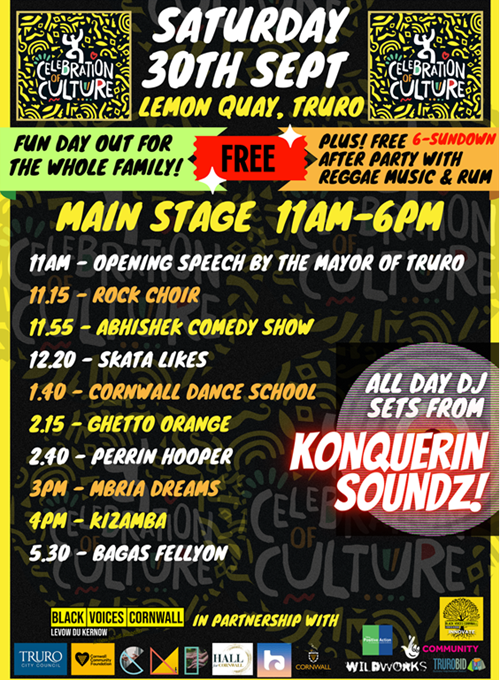 celebration of culture event poster